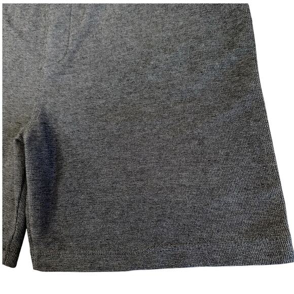 Free Planet Terry Knit Lounge Sweat Shorts Elastic Drawstring Size S Marled Gray - Picture 4 of 12